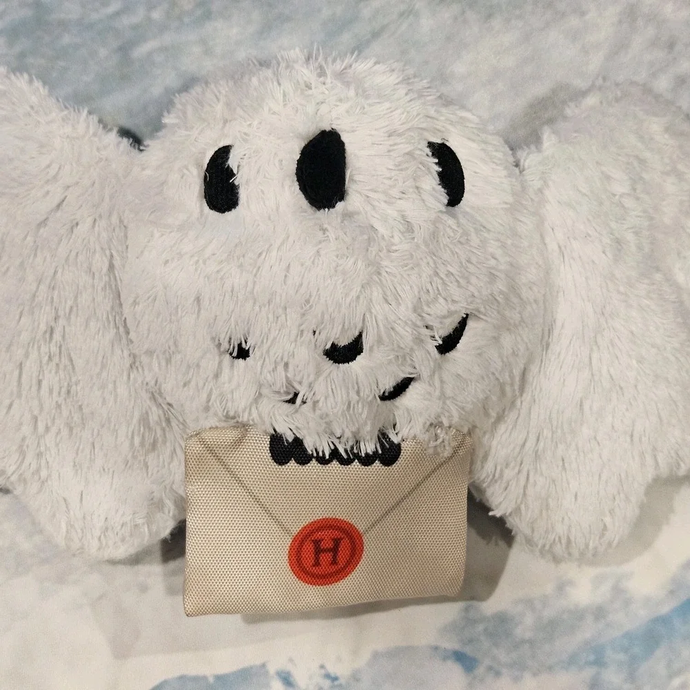 BarkBox Hedwig‎ Dog Toy Harry Potter Owl Hogwarts Letter Plush Squeaky Crinkle